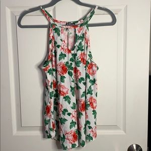Floral Halter Top